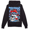 Jordan 9 Powder Blue DopeSkill Hoodie Sweatshirt Trippin Graphic Streetwear - Black