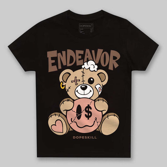 TAN Sneakers DopeSkill Toddler Kids T-shirt Endeavor Graphic Streetwear - Black
