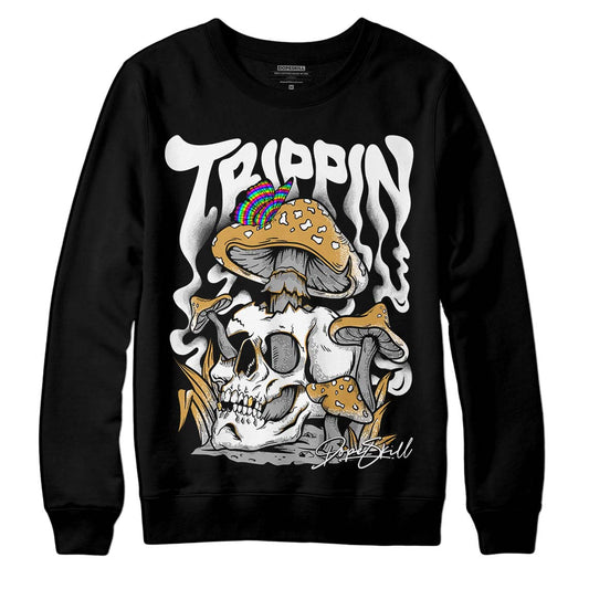 Jordan 11 "Gratitude" DopeSkill Sweatshirt Trippin Graphic Streetwear - Black