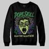 Green Sneakers DopeSkill Sweatshirt Root of Evil Graphic Streetwear - black