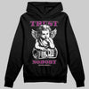 Pink Sneakers DopeSkill Hoodie Trust Nobody Graphic Streetwear - black