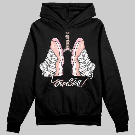 Jordan 11 Low “Legend Pink” DopeSkill Hoodie Sweatshirt Breathe Graphic Streetwear - Black