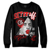 Jordan 12 “Cherry” DopeSkill Sweatshirt New Set It Off  Graphic Streetwear - Black 