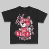 Dunk Low Valentine's Day (2026) DopeSkill Toddler Kids T-shirt Smile Through The Pain Graphic Streetwear - black