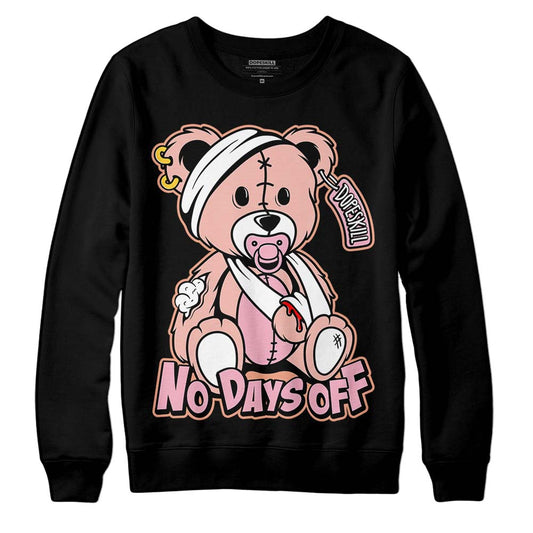 Jordan 11 Low “Legend Pink” DopeSkill Sweatshirt Hurt Bear Graphic Streetwear - Black