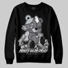 Jordan 4 “Fear” DopeSkill Sweatshirt MOMM Bear Graphic Streetwear - Black