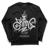 Jordan 3 “Off Noir” DopeSkill Long Sleeve T-Shirt King Chess Graphic Streetwear - Black