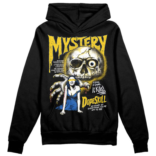 Dunk Low Vintage “Michigan” DopeSkill Hoodie Sweatshirt Mystery Ghostly Grasp Graphic Streetwear - Black