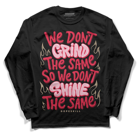 Dunk Low PRM Bacon DopeSkill Long Sleeve T-Shirt Grind Shine Graphic Streetwear - Black