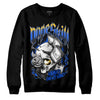 Royal Blue Sneakers DopeSkill Sweatshirt Money On My Mind Graphic Streetwear - Black