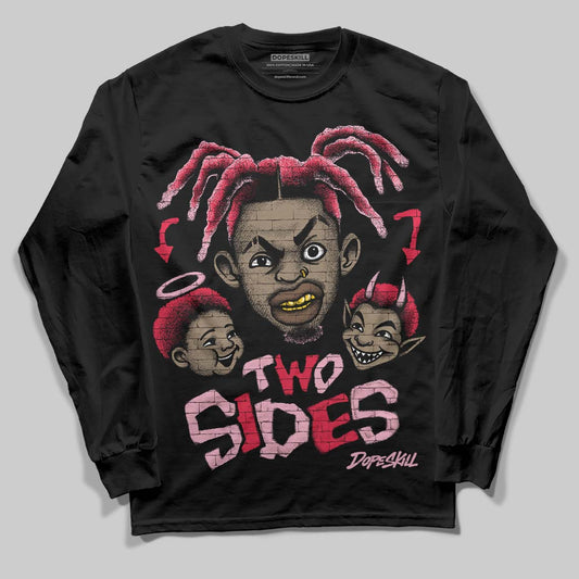 Dunk Low Valentine's Day (2026) DopeSkill Long Sleeve T-Shirt Two Sides Graphic Streetwear - Black