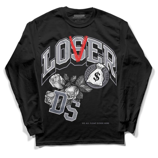 Jordan 14 Retro 'Stealth' DopeSkill Long Sleeve T-Shirt Loser Lover Graphic Streetwear - Black