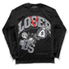 Jordan 14 Retro 'Stealth' DopeSkill Long Sleeve T-Shirt Loser Lover Graphic Streetwear - Black