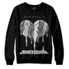 Jordan 3 “Off Noir” DopeSkill Sweatshirt Juneteenth Heart Graphic Streetwear - Black