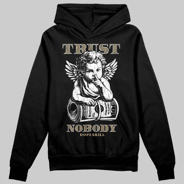TAN Sneakers DopeSkill Hoodie Trust Nobody Graphic Streetwear - Black