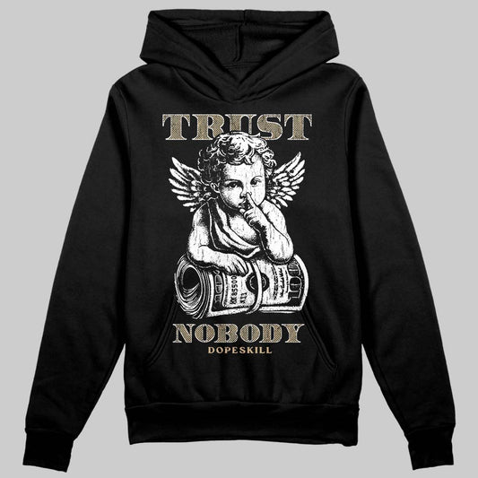 TAN Sneakers DopeSkill Hoodie Trust Nobody Graphic Streetwear - Black