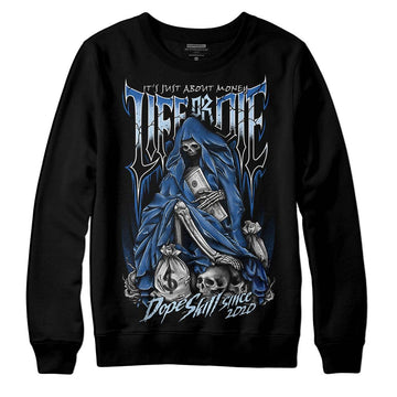 Jordan 11 Low “Space Jam” DopeSkill Sweatshirt Life or Die Graphic Streetwear - Black