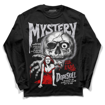 Jordan 2 Retro "Black Cement" DopeSkill Long Sleeve T-Shirt Mystery Ghostly Grasp Graphic Streetwear - Black