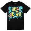 New Balance 9060 “Cyan Burst” DopeSkill T-Shirt Super Sauce Graphic Streetwear - Black