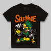 Green Sneakers DopeSkill Toddler Kids T-shirt Self Made Graphic Streetwear - Black