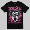 Pink Sneakers DopeSkill T-Shirt Root of Evil Graphic Streetwear - Black