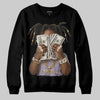 Harris Tweed x Dunk Low Denim Turquoise and Baroque Brown DopeSkill Sweatshirt Rich Youth Graphic Streetwear - black