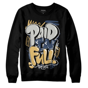 A Ma Maniere x Jordan 5 Dawn “Photon Dust” DopeSkill Sweatshirt New Paid In Full Graphic Streetwear - Black