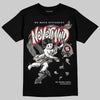 Jordan 3 Retro Pure Money DopeSkill T-Shirt Nevermind Graphic Streetwear - Black