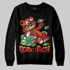 Nigel Sylvester x Air Jordan 4 ‘Brick by Brick’ DopeSkill Sweatshirt Born To Be Rich Graphic Streetwear - Black