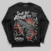 Dunk Low Panda White Black DopeSkill Long Sleeve T-Shirt Don't Bet Against Us Graphic Streetwear - Black