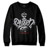 Grey Sneakers DopeSkill Sweatshirt Queen Chess Graphic Streetwear - Black