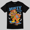 Orange, Black and White Sneakers DopeSkill T-Shirt Money Callin' Graphic Streetwear - Black
