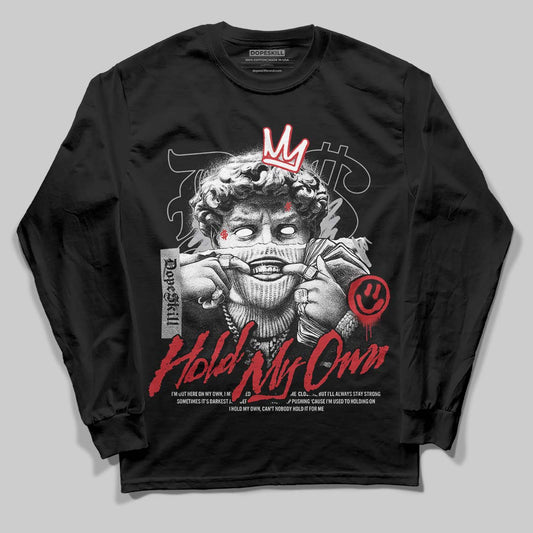 Jordan 4 OG “White Cement” DopeSkill Long Sleeve T-Shirt In My Way Graphic Streetwear - Black