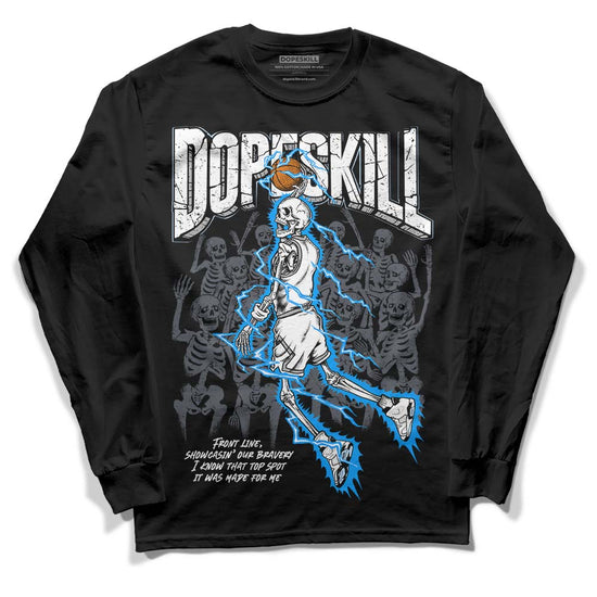 Jordan 6 “Reverse Oreo” DopeSkill Long Sleeve T-Shirt Thunder Dunk Graphic Streetwear - Black