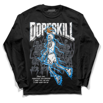 Jordan 6 “Reverse Oreo” DopeSkill Long Sleeve T-Shirt Thunder Dunk Graphic Streetwear - Black