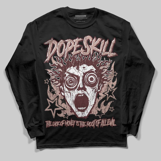 Jordan 11 “China” DopeSkill Long Sleeve T-Shirt Root of Evil Graphic Streetwear - Black