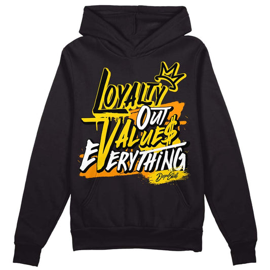 Jordan 6 “Yellow Ochre” DopeSkill Hoodie Sweatshirt LOVE Graphic Streetwear - Black