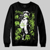Neon Green Sneakers DopeSkill Sweatshirt Built Different Graphic Streetwear - Black