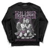 Jordan 2 “Mauve/Off-Noir” DopeSkill Long Sleeve T-Shirt Real Lover Graphic Streetwear - Black