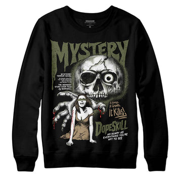 Air Max 90 Ballistic Neutral Olive DopeSkill Sweatshirt Mystery Ghostly Grasp Graphic Streetwear - Black