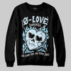 Vans Knu Stack Vintage Satin Dream Blue DopeSkill Sweatshirt Crying Heart Graphic Streetwear - Black