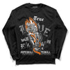 Jordan 3 Retro 'Fear Pack' DopeSkill Long Sleeve T-Shirt True Love Will Kill You Graphic Streetwear - Black