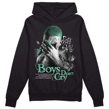 Green Glow 3s DopeSkill Hoodie Sweatshirt Boys Don't Cry Graphic