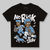 Jordan 12 Retro 'Melo' DopeSkill Toddler Kids T-shirt No Risk No Story Graphic Streetwear - Black