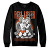 Jordan 3 Georgia Peach DopeSkill Sweatshirt Real Lover Graphic Streetwear - Black