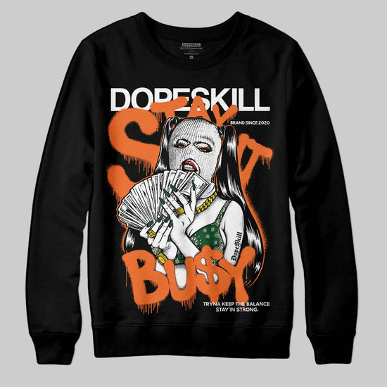 SoleFly x Air Jordan 3 “Fruits Of Our Labor” DopeSkill Sweatshirt Stay It Busy Graphic Streetwear - Black
