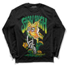 Green Sneakers DopeSkill Long Sleeve T-Shirt Stay High Graphic Streetwear - Black 