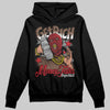 Jordan 9 'Olive' DopeSkill Hoodie Sweatshirt Get Rich Graphic Streetwear - Black