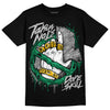 Jordan 1 Retro High OG Gorge Green DopeSkill T-Shirt Takin No L's Graphic Streetwear - Black 