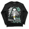 Jordan 3 "Green Glow" DopeSkill Long Sleeve T-Shirt NPC Graphic Streetwear - Black 